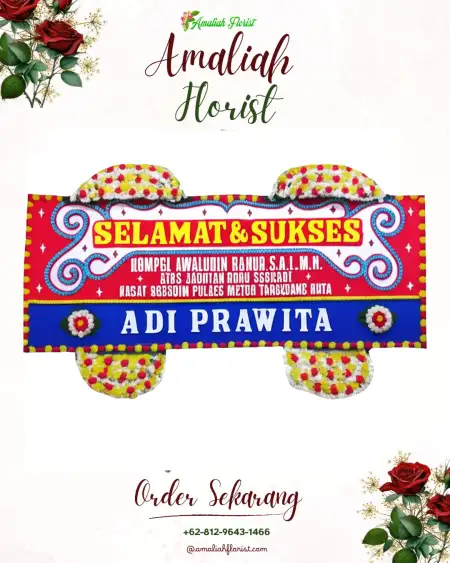 Papan Bunga Ucapan Selamat Sepande